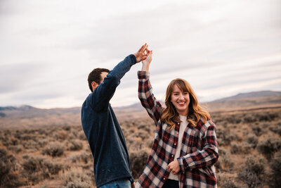Montana Fall Engagement Session