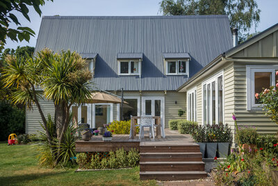 rebuilt deck and exterior