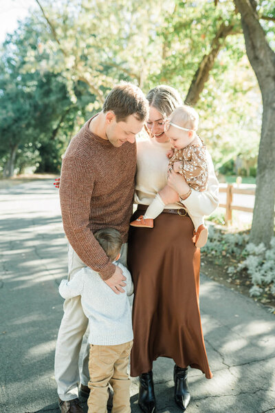 Family Photo taken by Vanessa Montano Photography, a Brentwood Family Photographer