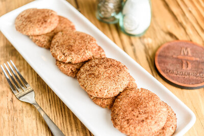 Gluten-free snickerdoodles made by Mason Dixon Bakery