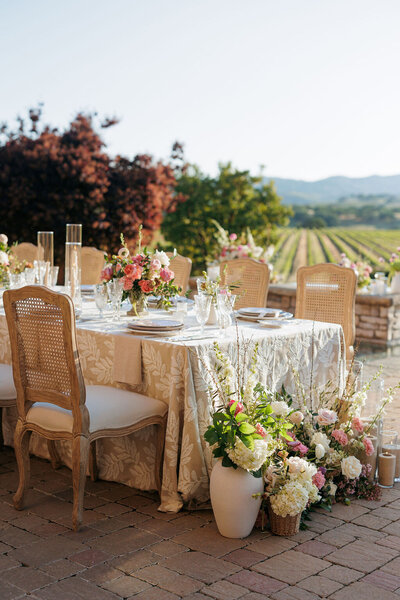 Romantic wedding planned by san luis obispo wedding planner