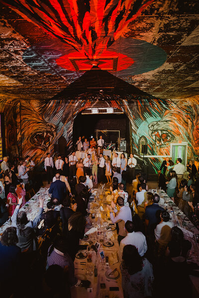 Wedding reception at Culture House in Washington DC