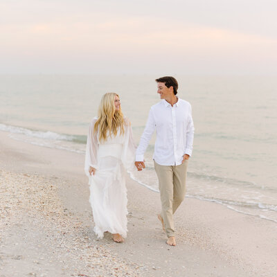 Andover Minnesota Spring Flowering Trees Engagement Session Wedding