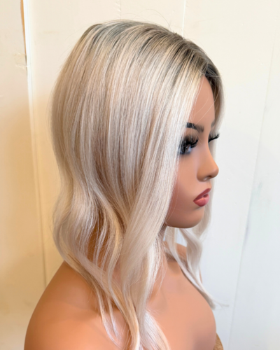 Cool blonde topper