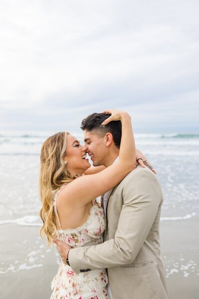 Engagement shoot at Dillon beach, California