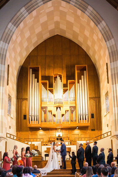 church wedding ceremony