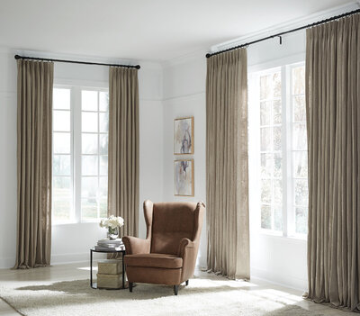 Living Room Drapes Carole for drapery with cushion curtain decorated. Looking for custom drapery or curtain solutions near the beach? Explore top-rated drapery stores and drapery shops near me offering premium drapery fabric, stylish drapery rods, window blind options, and expert cleaning services to transform your space with elegant custom designs.