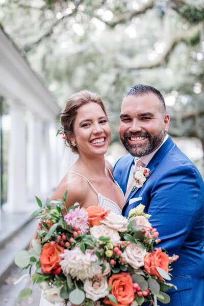 Emma + Steve - Elopement at Lafayette Square - The Savannah Elopement Package, Flowers by Ivory and Beau