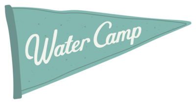 Water Camp pennant logo