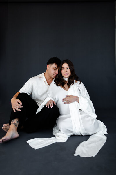 This soon-to-be mom opted for a maternity session at Wetlands Park in Las Vegas
