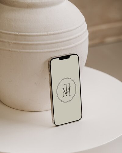 Luxe + Lulu Business Card Design Mockup