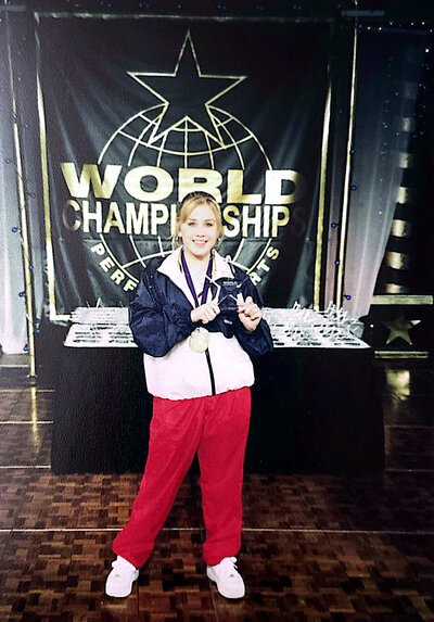 amanda at World Championships