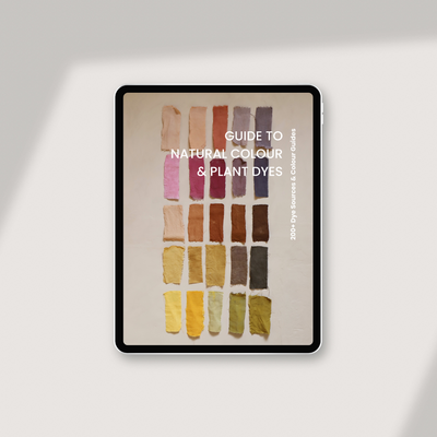 Natural dye online courses, workshops & resources