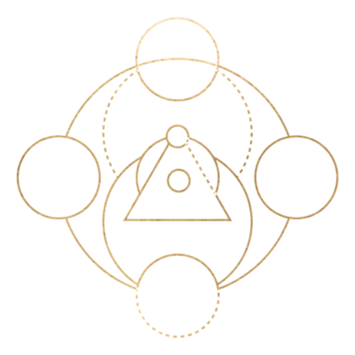 gold geometry symbol