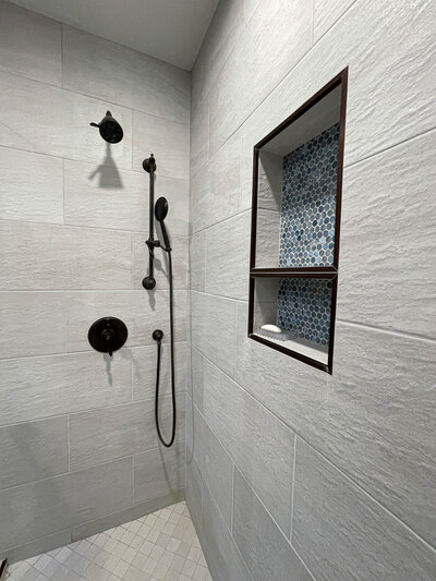 Featuring custom bookshelves, ceiling wallpaper, and furniture selection designed by Just Design Resources