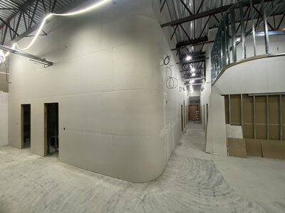 Drywall install in custom home – Kenora