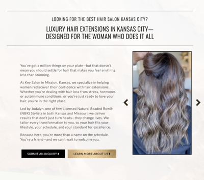 seo for kansas city salon