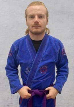 Aaron Coombs Brazilian Jiu Jitsu Purple Belt