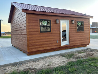 small custom cabin