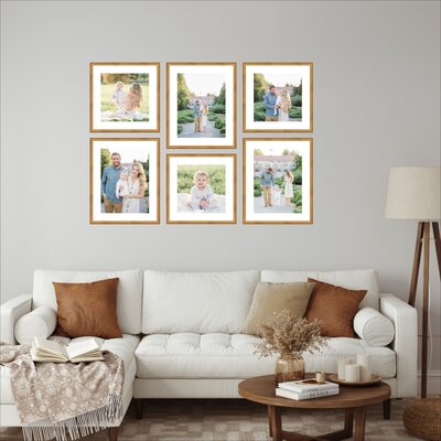 photographer offering framed prints