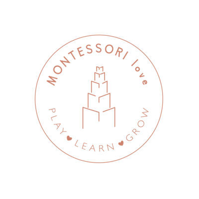 Logo tampon marque montessori love