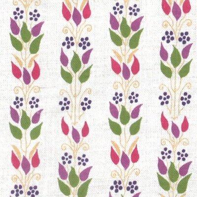 RomanStripeNaturalFuchsiaMagentaM