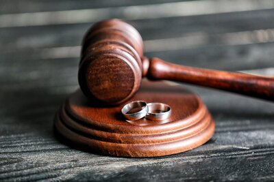 Family law office desk in Langley, BC