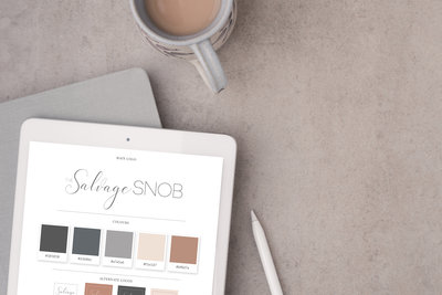 branding board background with ipadpsd