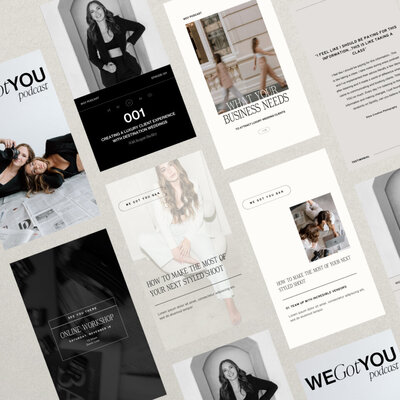 Modern and elevated creative studio creating standout brands for small businesses