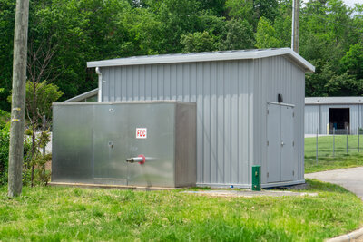 Utilities built by Cooper Construction