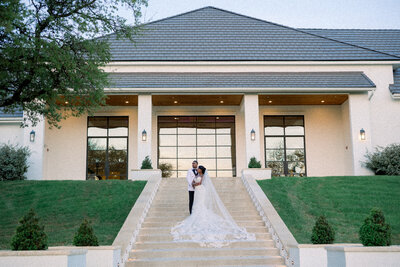 Bride and Groom doing their first dance at the Pearl by San Antonio Wedding Photographer