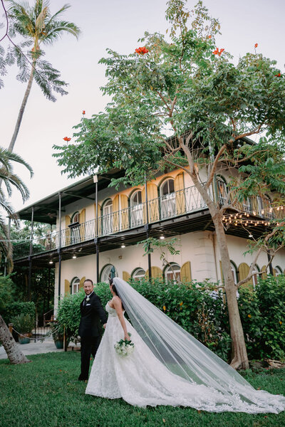 A Key West Wedding at The Ernest Hemingway Home