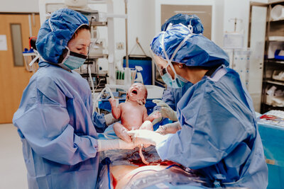 Birth photos at Oschner Medical Center in Baton Rouge