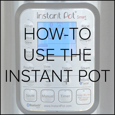 how to use the instant pot