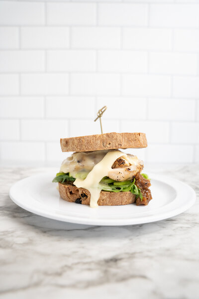 Chicken brie sandwich at Mason Dixon Bakery & Bistro