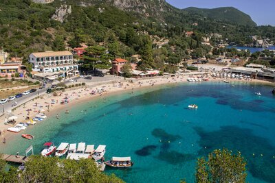 beach at Corfu
