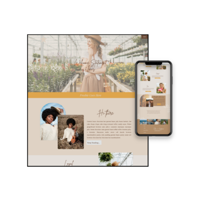 Creative easy, fast, web design