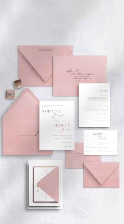 blush_envelopes_modern_wedding_invitations_arizona