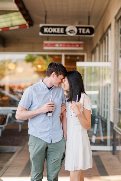 Charlottesville  mountain engagement session by Richmond Wedding Photographer Kailey Brianne Photography.
