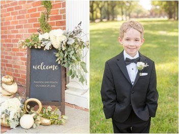 ring bearer at Daniel Chapel Furman