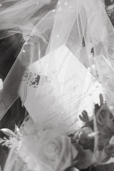 detail shot of brides shoes perfume and jewelry on wedding day in lancaster pa