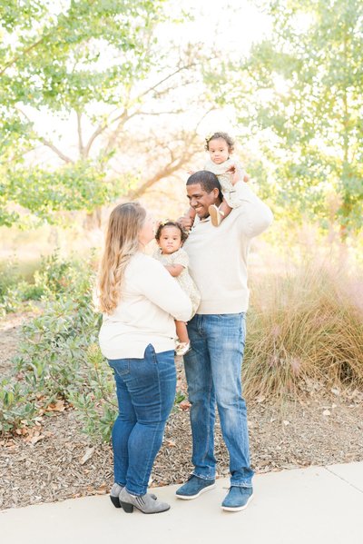 Bride and groom walk up memorial steps at their DC wedding