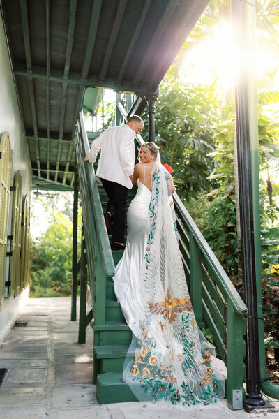 A Key West wedding at The Ernest Hemingway Home and Museum