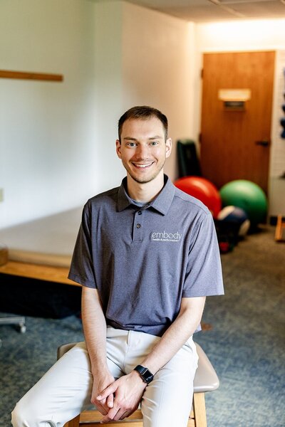 Andrew Cardinal, physical therapist for Embody Health & Performance