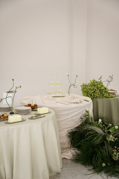 Events by Manna table design at the Milwaukee Art Museum