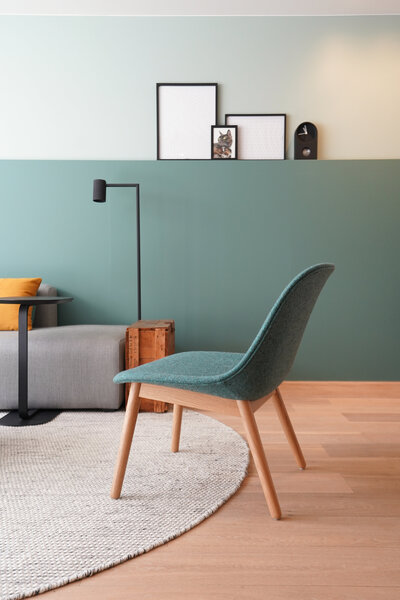 woonkamer met fauteuil