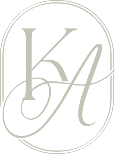 Custom monogram design for Keyla Alanes in grey