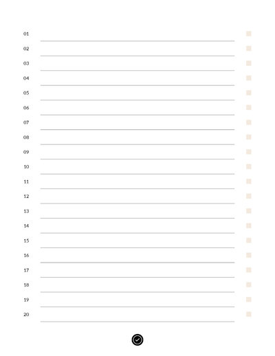 Notebook No 13 Digital Planner by Click 2 Plan-7