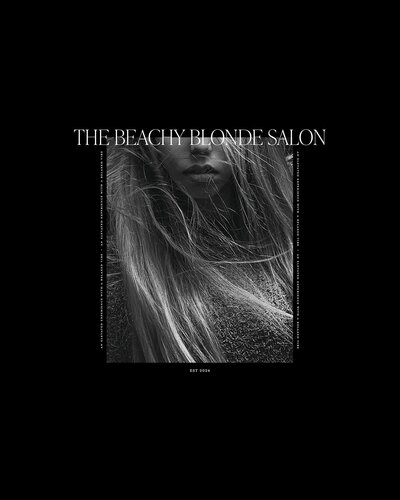 modern brand design for San Diego hair salon