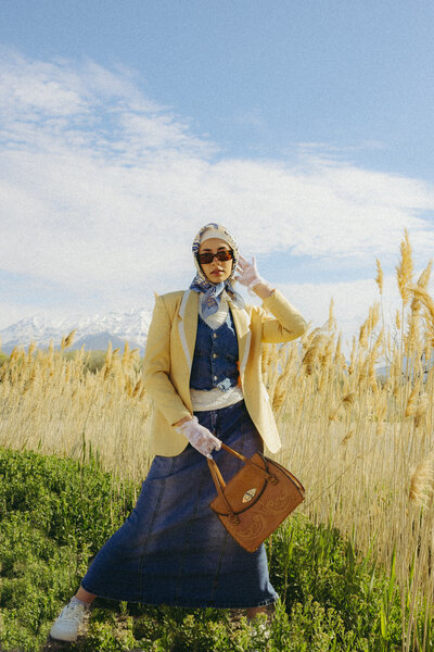Portrait editorial photoshoot ideas for fashion